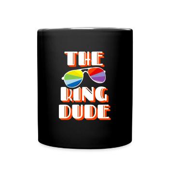 L’anneau Dude porteur d’anneau mariage mariage - Mug uni - noir - Devant