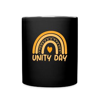 Journée de l’unité : Stop à l’intimidation, la convivialité est - Mug uni - noir - Devant