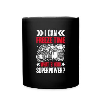 Ich Bin Fotograf - Tasse einfarbig - Schwarz - Vorne
