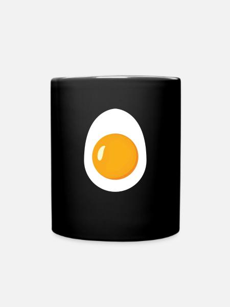 Devil's Egg Costume Funny Thanksgiving Devil's Egg - Full Colour Mug - black