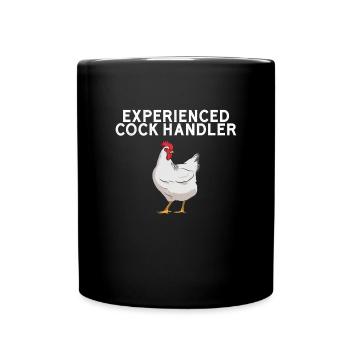 Manutentionnaire expérimenté. Clés de femmes drôles - Mug uni - noir - Devant