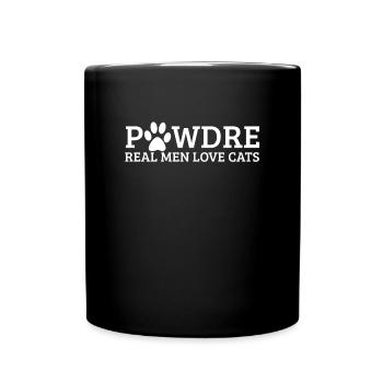 Pawdre Real Men Love Cats Padre Mexican Cat - Full Colour Mug - black - Front