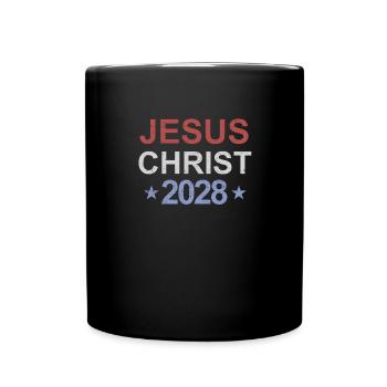 Jésus-Christ 2028 Choisissez Jésus - Mug uni - noir - Devant