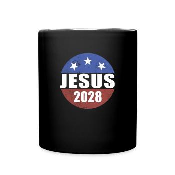 Jésus 2028 Cadran Choisissez Jésus - Mug uni - noir - Devant