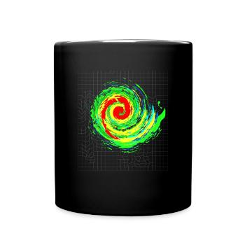 Fascinating Storm Tornado Vortex - Full Colour Mug - black - Front