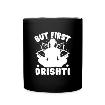 Amateurs de Pilates Mais d’abord Drishti Pilates - Mug uni - noir - Devant