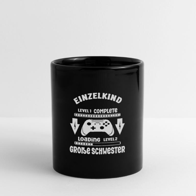 Einzelkind Complete - Loading Große Schwester 2026 Tasse einfarbig