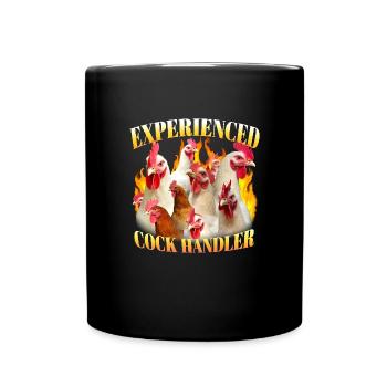 Manutentionnaire expérimenté. Clés de femmes drôles - Mug uni - noir - Devant