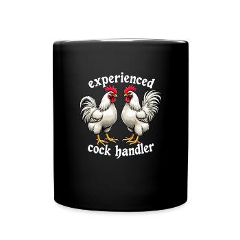 Manutentionnaire expérimenté. Clés de femmes drôles - Mug uni - noir - Devant