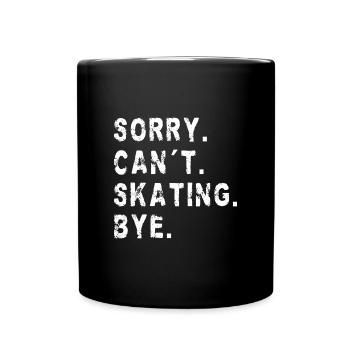 Skateboard Art Pour Garçons Filles Hommes Skateboard Cadeaux - Mug uni - noir - Devant