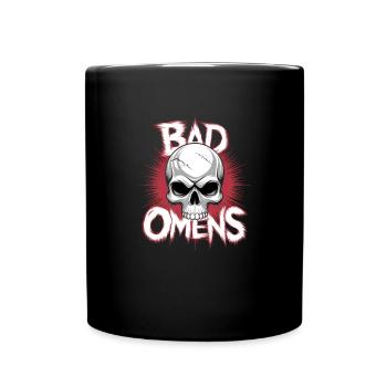 Bad Omens Skull Grunge Goth Men's Bad Omens - Tasse einfarbig - Schwarz - Vorne