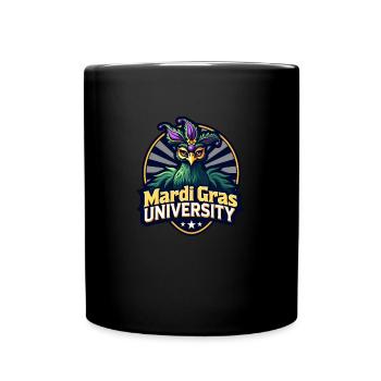 Mardi Gras University Peacock Frauen-Mardi Gras - Tasse einfarbig - Schwarz - Vorne