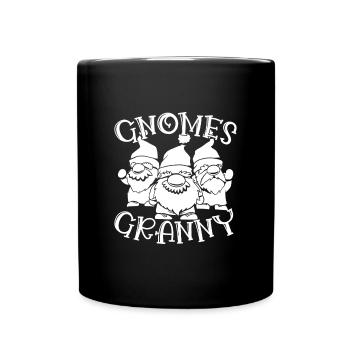 Gnome Costume Hommes Gnomes Mamie Gnome - Mug uni - noir - Devant