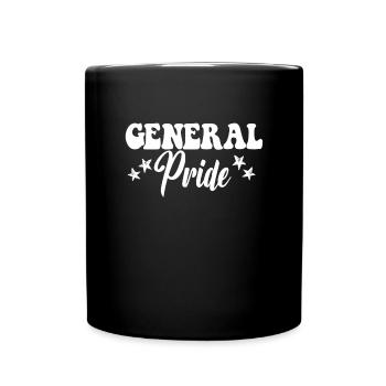 Sportmannschaft der General Pride High School Gene - Tasse einfarbig - Schwarz - Vorne