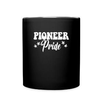 Pioneer Pride High School Pioneers Sports Team - Tasse einfarbig - Schwarz - Vorne