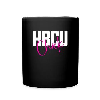 HBCU Chick Black History Women's HBCU - Full Colour Mug - black - Front