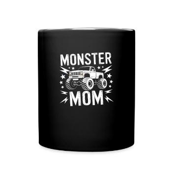Monster MomT-shirt Monster TruckMonster Tru pour femme - Mug uni - noir - Devant