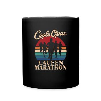Cool Mpas Course Marathon Rétro Mâpa - Mug uni - noir - Devant