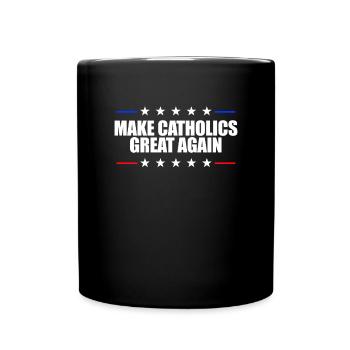 Rendez aux catholiques leur grandeur, Église de Jésus - Mug uni - noir - Devant