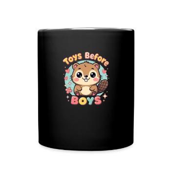 Jouets avant les garçons Des femmes torrides embarrassantes - Mug uni - noir - Devant