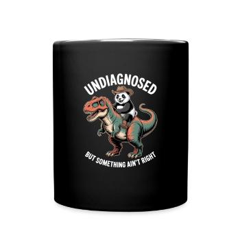 Non diagnostiqué mais quelque chose ne va pas - Mug uni - noir - Devant