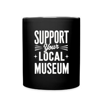 Museum - Full Colour Mug - black - Front