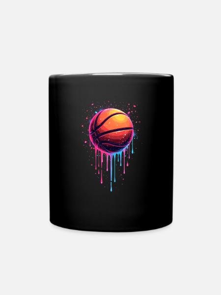 Basketball Basketteur Joueur Boys - Mug uni - noir