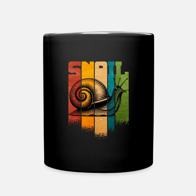 Escargot - Mug uni - noir