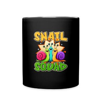 Snail - Full Colour Mug - black - Front
