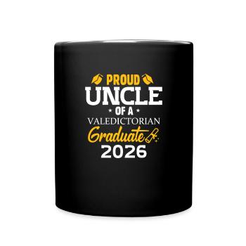 Oncle d’une famille diplômée en 2026 - Mug uni - noir - Devant