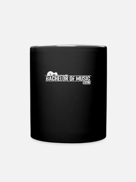 Bachelor of Music Music Theory - Full Colour Mug - black