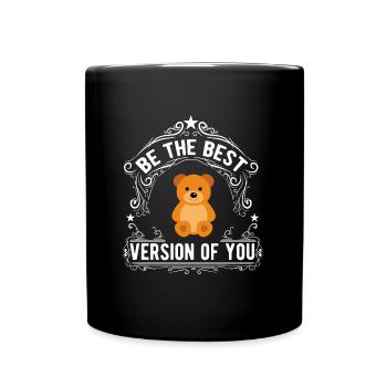 Teddy - Teddy Bear Stuffed Toy Gift Idea Gift - Full Colour Mug - black - Front