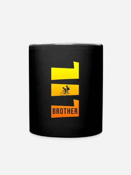 Lil brother - Full Colour Mug - black