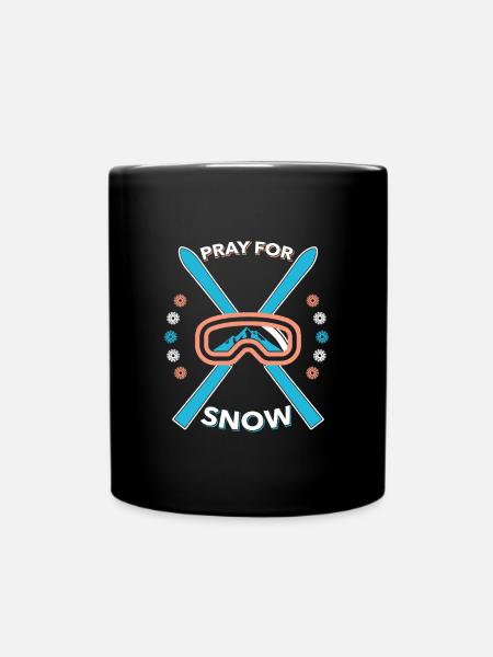 Ski Ski Ski Ski Ski Ski - Mug uni - noir