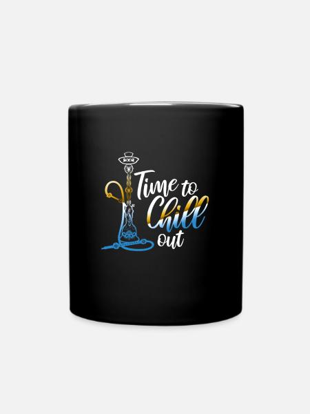 Shisha - Tasse einfarbig - Schwarz