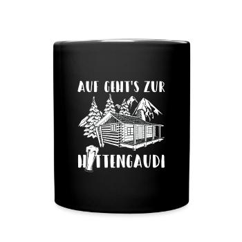 Après-ski - Full Colour Mug - black - Front