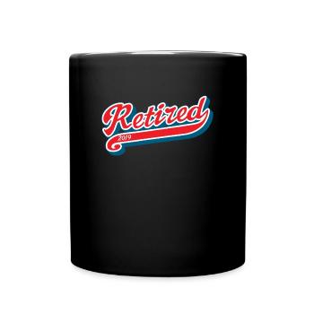 Retired 2019 - Full Colour Mug - black - Front