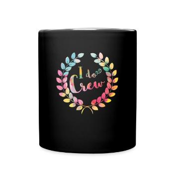 Je fais l'équipage - Mug uni - noir - Devant