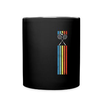Badminton Badminton Badminton Stripes - Full Colour Mug - black - Front