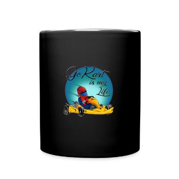 go Kart - Full Colour Mug - black - Front