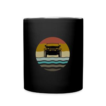 Off-road vehicle - Full Colour Mug - black - Front