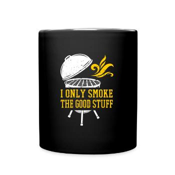 Grilled Meat Quality Grilling Grill Grillmeister - Full Colour Mug - black - Front