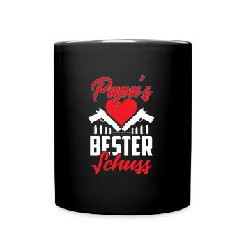 Le meilleur tir de papa de la Nativité Dire drôle - Mug uni - noir - Devant