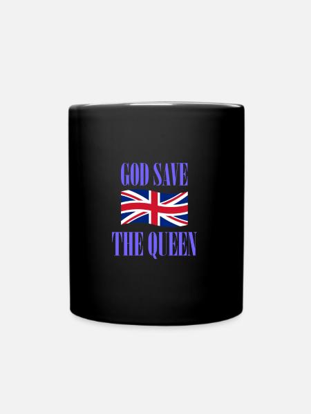 Dieu sauve la Reine - Mug uni - noir