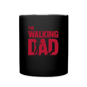The Walking Dad Father-to-Be Papa Fête des pères Gesc - Mug uni - noir - Devant