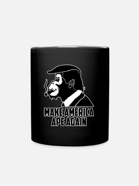 make america ape again Grafik - Tasse einfarbig - Schwarz