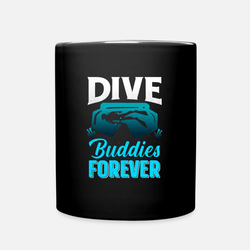 Plongée Plongée Sous-marine Appareil de plongée Cadeau - Mug uni - noir