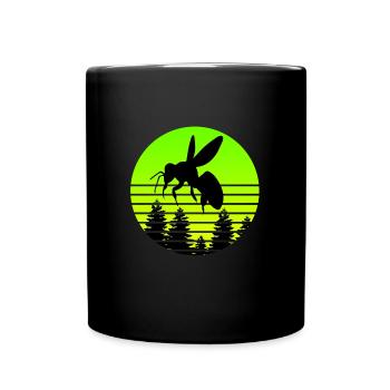 Bee Beekeeper - Full Colour Mug - black - Front