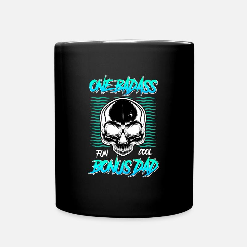 Bonus Papa Beau-père - Mug uni - noir
