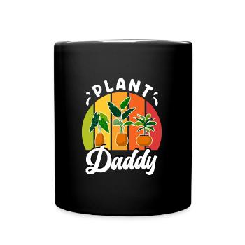 Plant Daddy Hobby Gardener Père - Mug uni - noir - Devant